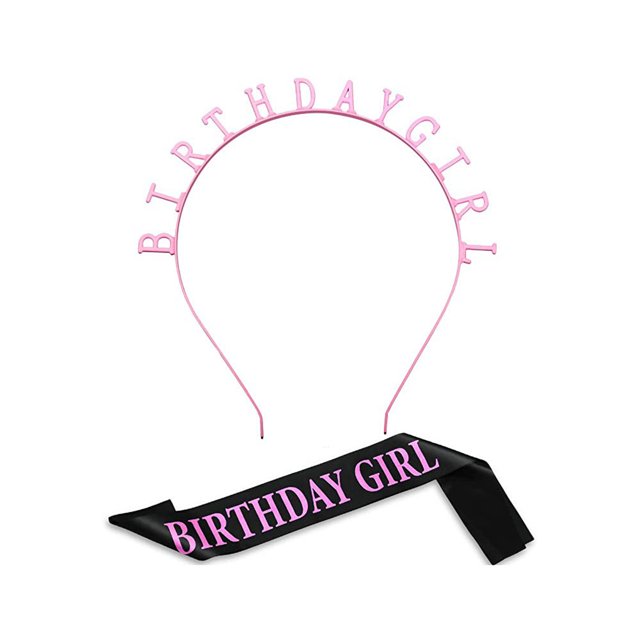 Xingzhi Birthday party shoulder strap headband headband