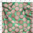 thumbnail image 3 of Soimoi Rayon Fabric Shells Ocean Printed Craft Fabric by the Yard 42 Inch Wide, 3 of 6