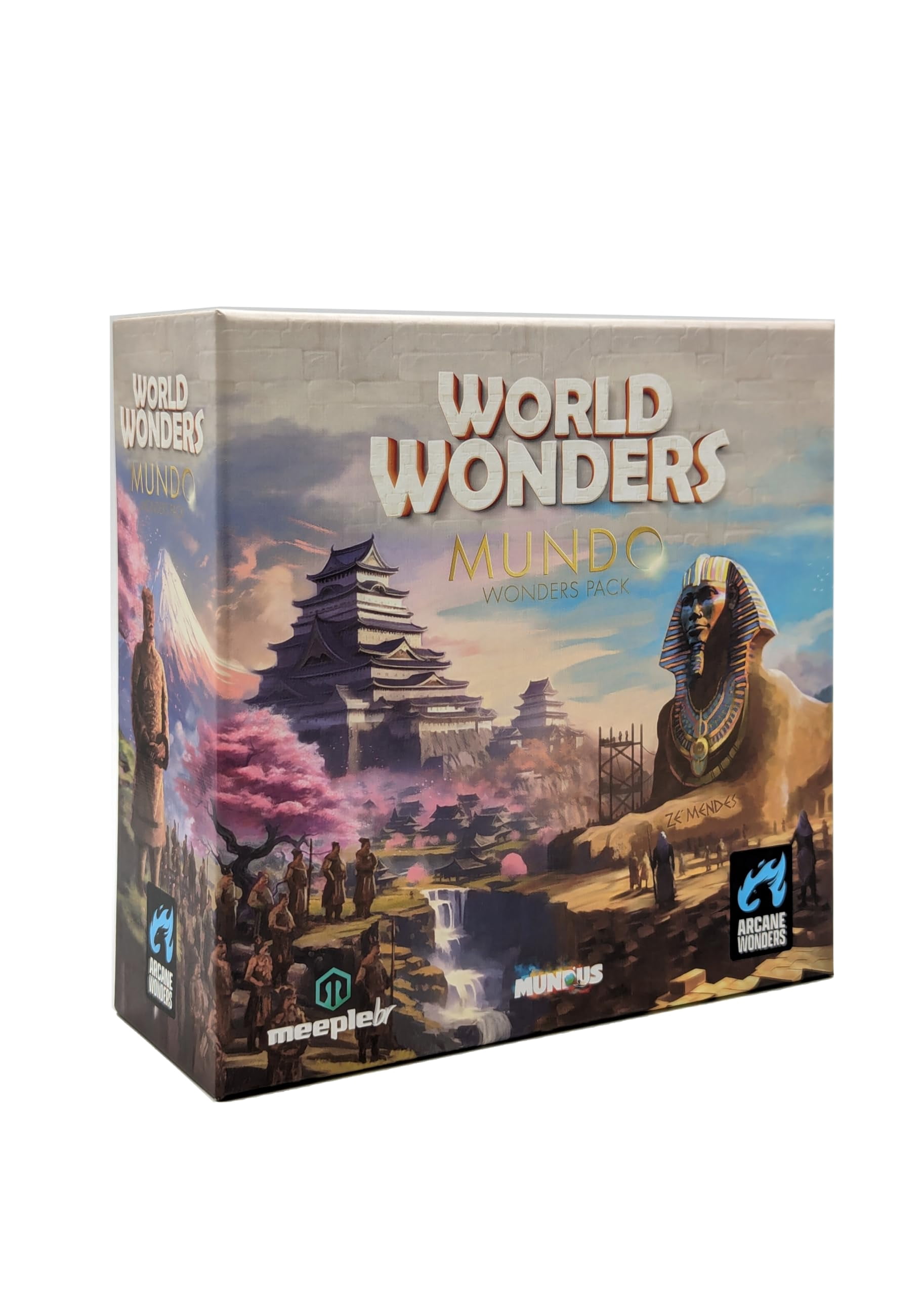 Board Game Arcane Wonders World Wonders Mundo Expansion