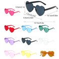 thumbnail image 2 of tredstone Peach Heart Sunglasses, 2 of 9