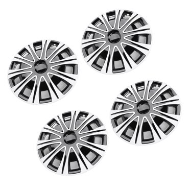 Remplacement de Capuchon de Roue, 4 Pcs Installation Simple Robuste Anti-Choc Élégant 17 Po Capuchon de Moyeu Encliquetable pour Connexion