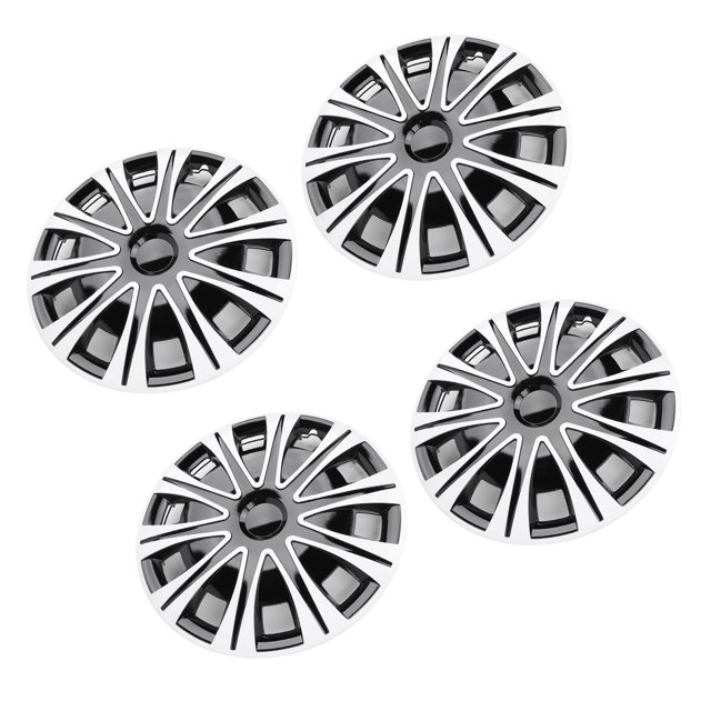Remplacement de Capuchon de Roue, 4 Pcs Installation Simple Robuste Anti-Choc Élégant 17 Po Capuchon de Moyeu Encliquetable pour Connexion