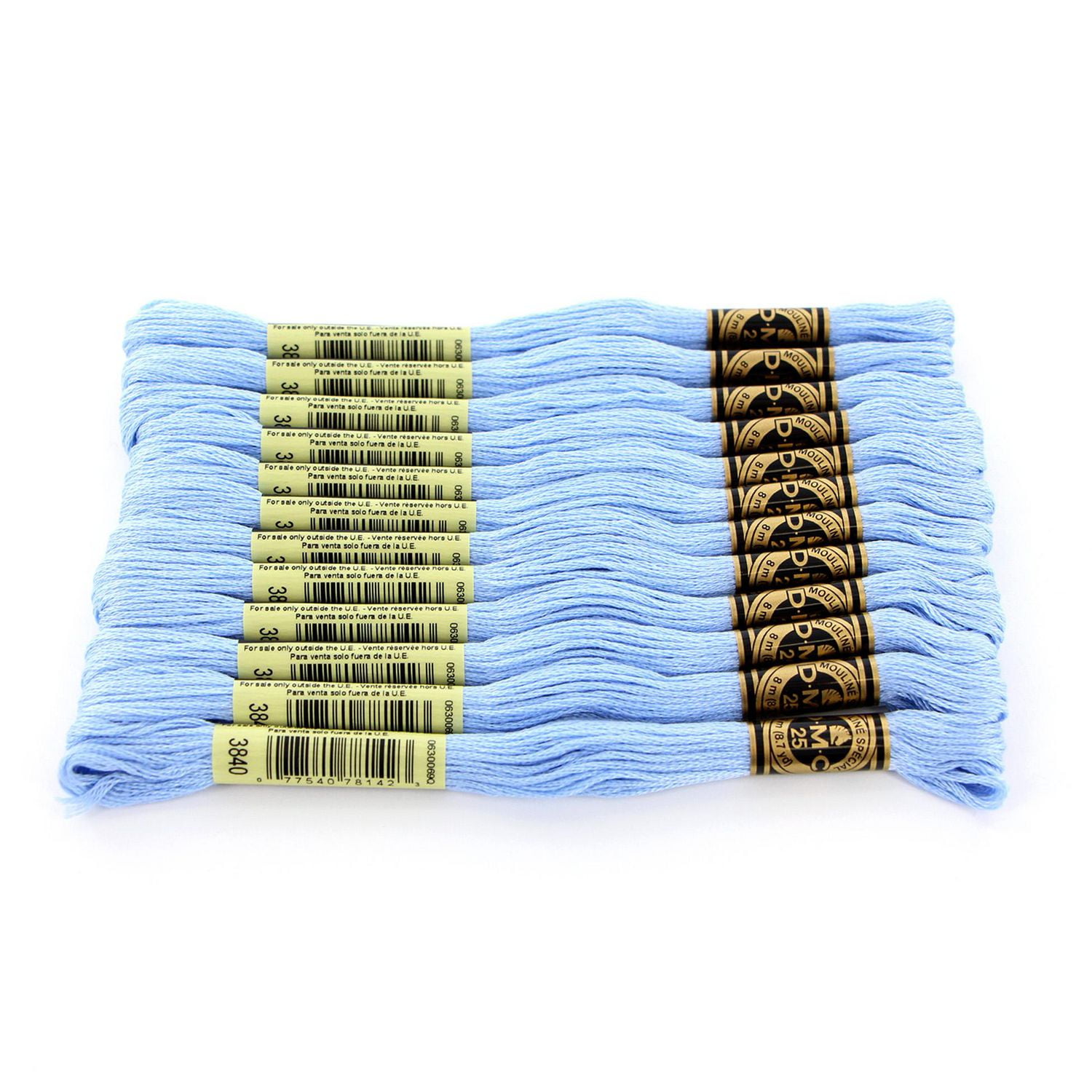 DMC bleu coton 6 Strand Floss 8 m (8.75 yd)