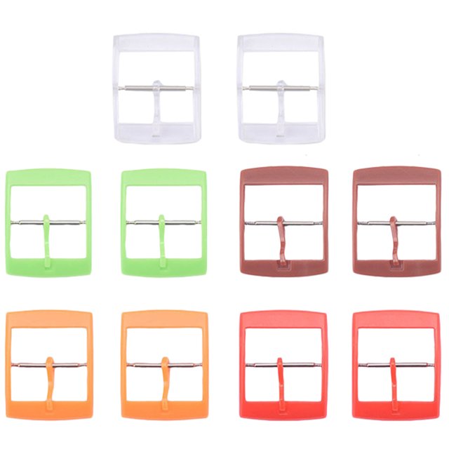 Quentinu 10pcs Plastic Watch Band Buckle Watch Clasp Watch Accessories for Friends Plastic Watch Clasp