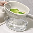 thumbnail image 1 of Multi Functional Fruit and Vegetable Washing Basket with Strainer | Colander for Kitchennk with Drainer | Food Catcher and Rinser Bowl for Salad Making | Collapsible Produce Cleaner for Home Use |, 1 of 6