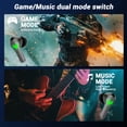 thumbnail image 2 of N35 wireless Bluetooth gaming headset Bluetooth 5.2 ultra clear biofilm HD microphone cool lighting, 2 of 6