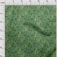 thumbnail image 3 of oneOone Velvet Green Fabric Paisleys Craft Projects Decor Fabric Printed By The Yard 58 Inch Wide, 3 of 4