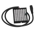 thumbnail image 1 of Infrared Camera Auxiliary Lamp, 940nm Camera Light Board DC12V 48 Black Discrete LEDs Automatic Sensing Built in Light Sensor  for Home Indoor Use, 1 of 7