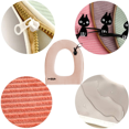 thumbnail image 3 of Toilet Seat Cover Pads with Handle Toilet Lid Cover, 3 of 5