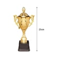 thumbnail image 3 of tredstone Trophée de Récompense Enfants Petits Trophées Récompenses Accessoires pour Célébrations de Compétition 25cm, 3 of 9
