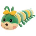 thumbnail image 2 of Adorable Caterpillar Ver Ondulant Dormant Peluche Verte, 2 of 8