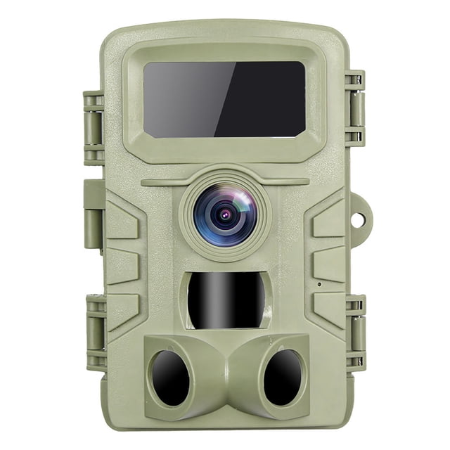 yeacher 4K Infrared Hunting Camera PR701 - 48MP Night Vision, Motion Detection, Waterproof Outdoor Wildlife Tracker (Green)