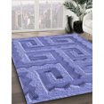 thumbnail image 3 of Ahgly Tapis Rectangulaire Lavable en Machine Intérieur Transitionnel Mimosa Violet, 7 Pieds x 10 Pieds, 3 of 7