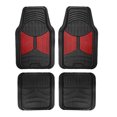 thumbnail image 1 of Monster Eye Full Set Floor Mats - BURGUNDY, 1 of 5