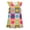 Hot Pink, variant on Pyjama Bebe Fille Toddler Kids Girls Summer Flutter Sleeve Sleep Dress Cartoon Print Loose Fit Home Wear Nightgown Kids Pajamas Hot Pink 5 Years-6 Years