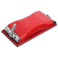 thumbnail image 1 of RUNROTOO Hand Sander for Walls Sandpaper Holder Plastic Red for DIY Enthusiast 1Set, 1 of 8