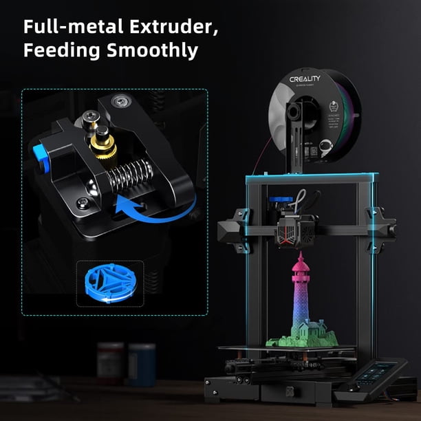 Creality Ender 3 V2 Neo 3D Printer with CR Touch Auto Leveling Kit