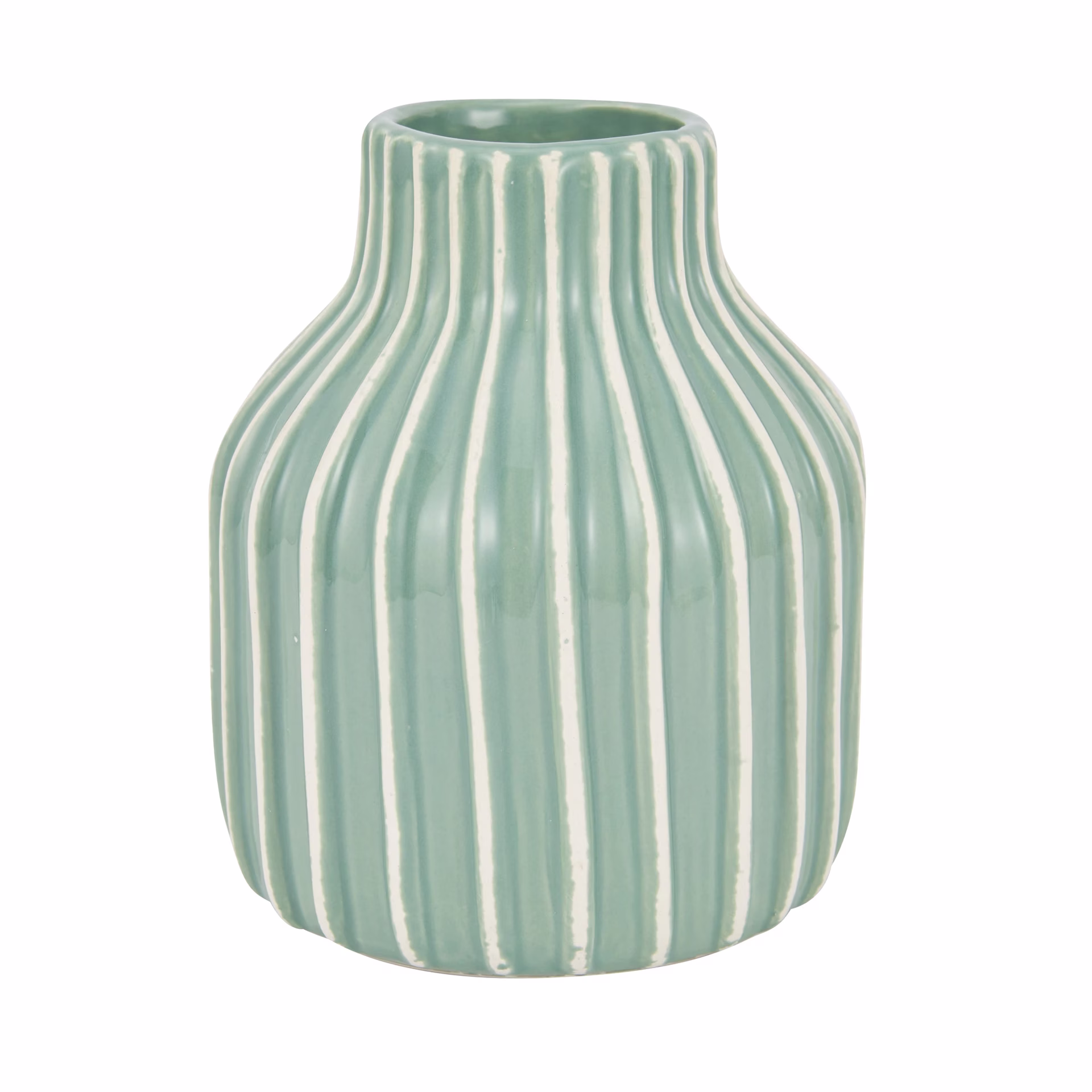 Anko Stripe Ceramic Vase