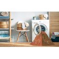 thumbnail image 2 of Ahgly Company Tapis Rond Lavable en Machine Intérieur Transitionnel Acajou Brun, 4 Pieds Rond, 2 of 7