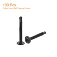 thumbnail image 3 of Unique Bargains Phillips Head Self Tapping Screws, 100pcs #8x1-1/2' Sheet Metal Screw, 3 of 4