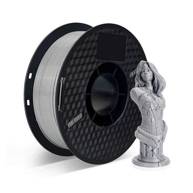 PETG 3D Printer Filament, 1.75mm 1KG Toughness 3D Printing Material Standard 1Roll/KG ,Easy to Use