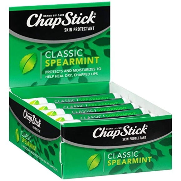 chapStick Plateau de Recharge 12 Pcs, Menthe Verte, 015 Once, 12 Unités (Lot de 1)