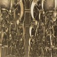 thumbnail image 1 of Ahgly Company Tapis d'Intérieur Lavable en Machine Carré Transitionnel Bronze Brun, 5 Pieds Carré, 1 of 7