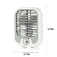 thumbnail image 3 of Fwttom Home Decor New Turbo Water Refrigeration Fan USB Desktop Spray Fan, Wind Circulation Portable Conditioning Cooler, 3 of 7