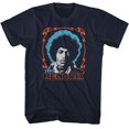 thumbnail image 1 of Jimi Hendrix T-Shirt Tricolore Jimi Bleu Marine, 1 of 2