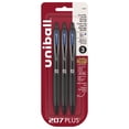 thumbnail image 1 of uniball™ 207 Plus+ Retractable Gel Pens, Medium Point (0.7mm), Blue, 3 Pack, 1 of 4