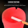 thumbnail image 4 of Portable Car Ashtray with Funnel Lid - Detachable Automotive Cigarette Receptacle Container - Plastic Cup Vehicle Organizer, 4 of 8