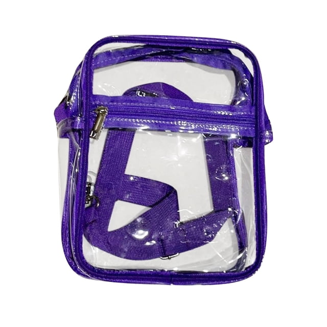 Clear Bag Stadium Approved Crossbody Clear Bag Stadium Approved Work & Business Travel Unisex Clear Crossbody Shoulder Bag Clear Crossbody Bag Stadium Approved Stadium Approved Clear Bag