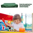 thumbnail image 4 of Sandbox Cover Square Waterproof Raninproof Sun Protection Folding Outdoor Garden Pool Sandpit Toys Canopy Accessories Green 180x180cm, 4 of 7