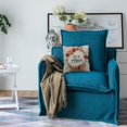 thumbnail image 3 of "He is Risen" 20x20 Decorative Square Pillowcases with Zipper Closure Linen Cushion Cover for Sofa Couch Bed and Car Decor, 3 of 6