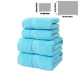 thumbnail image 3 of Dvkptbk Cotton Plain Gift Set Towel Multicolor Soft Absorbent Household Bath Towel Towel, 3 of 6