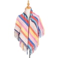 thumbnail image 3 of Penkiiy Foulard pour Femmes Mode Hiver Femmes Foulard Colorée Foulard Décontractée à Franges Châle une Foulard, 3 of 5
