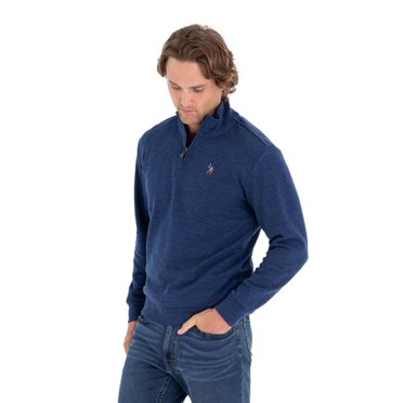 U.S. Polo Assn. Men's Flatback Quarter Zip