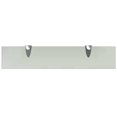 thumbnail image 2 of vidaXL Floating Shelves 2 pcs Glass 50x10 cm 8 mm, 2 of 3