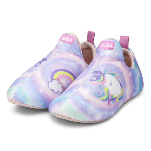 Chaussures pour Enfants - Chaussures d'Intérieur - Unicorn Arc-en-Ciel