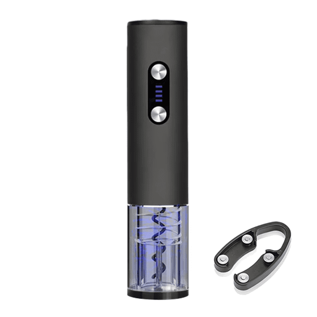 Rechargeable Electric Wine Opener Set - Automatic Corkscrew with Foil Cutter, Ideal for , Bar, Kitchen Use