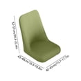 thumbnail image 3 of BRELIL Stretch Chair Cover, Soft Thick Fabric Pet Friendly Dining Chair Slipcover, Washable Protector For Kitchen Living Room Bedroom Home Daily Use, 3 of 6
