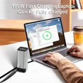 thumbnail image 4 of TUTT Moniteur, Banque d'Alimentation pour Portable 100 W 20 000 mAh Câble Rétractable Écran LCD L1, 4 of 13