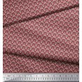 thumbnail image 2 of Soimoi Cotton Poplin Fabric Leaves Small Print Fabric by Yard 56 Inch Wide, 2 of 3