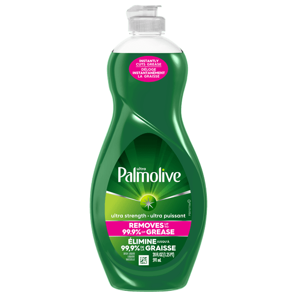 Palmolive Ultra Strength Liquid Dish Soap, Cuts Grease and Grime, 591 mL Bottle