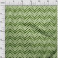 thumbnail image 3 of oneOone Polyester Spandex Forest Green Fabric Chevron Sewing Material Print Fabric By The Yard 56 Inch Wide, 3 of 4