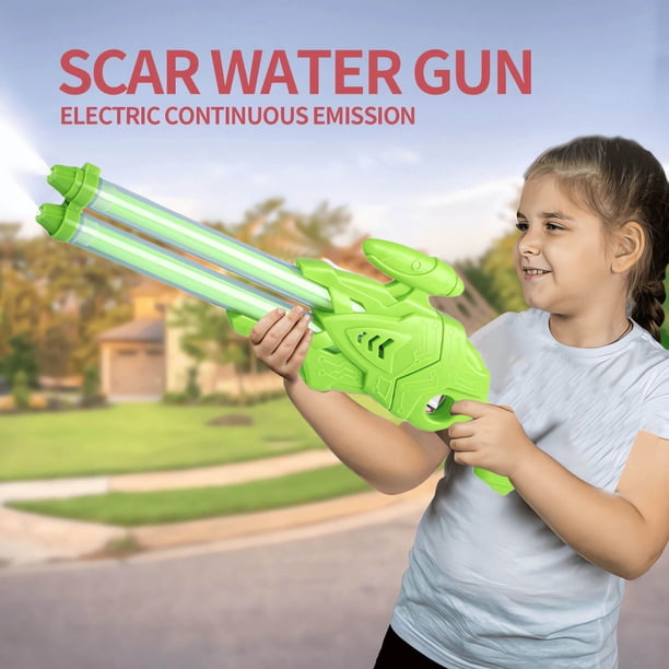 Pistolet a eau electrique motorise lumineux 45 cm | jeux exterieurs et sports | jouéclub Pistolet a eau electrique motorise lumineux 45 cm | jeux exterieurs et sports | jouéclub
