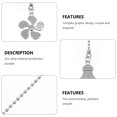 thumbnail image 4 of KAKOWELY 2pcs Ceiling Light Pull Chain Ceiling Fan Chain Extension Chandelier Chain Pendant,14.17"X1.3"X0.08", 4 of 5
