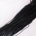 thumbnail image 2 of yuksok 2mm 10meters/bundle Jewelry Making Crafting Beading Macrame ed Cord Thread (1 to Choose) - Black, 2 of 5