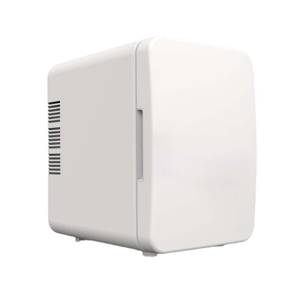 Luzkey Mini-Frigo Autoportant Réfrigérateur à Boissons Multifonction Outil de Beauté Frigo pour Véhicule Extérieur Voitures Bar Petit Espace Blanc