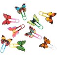 thumbnail image 4 of 50 Pack Fashion Butterfly Paper Clips Creative Lovely Animal Cartoon Binder Clips, 4 of 4